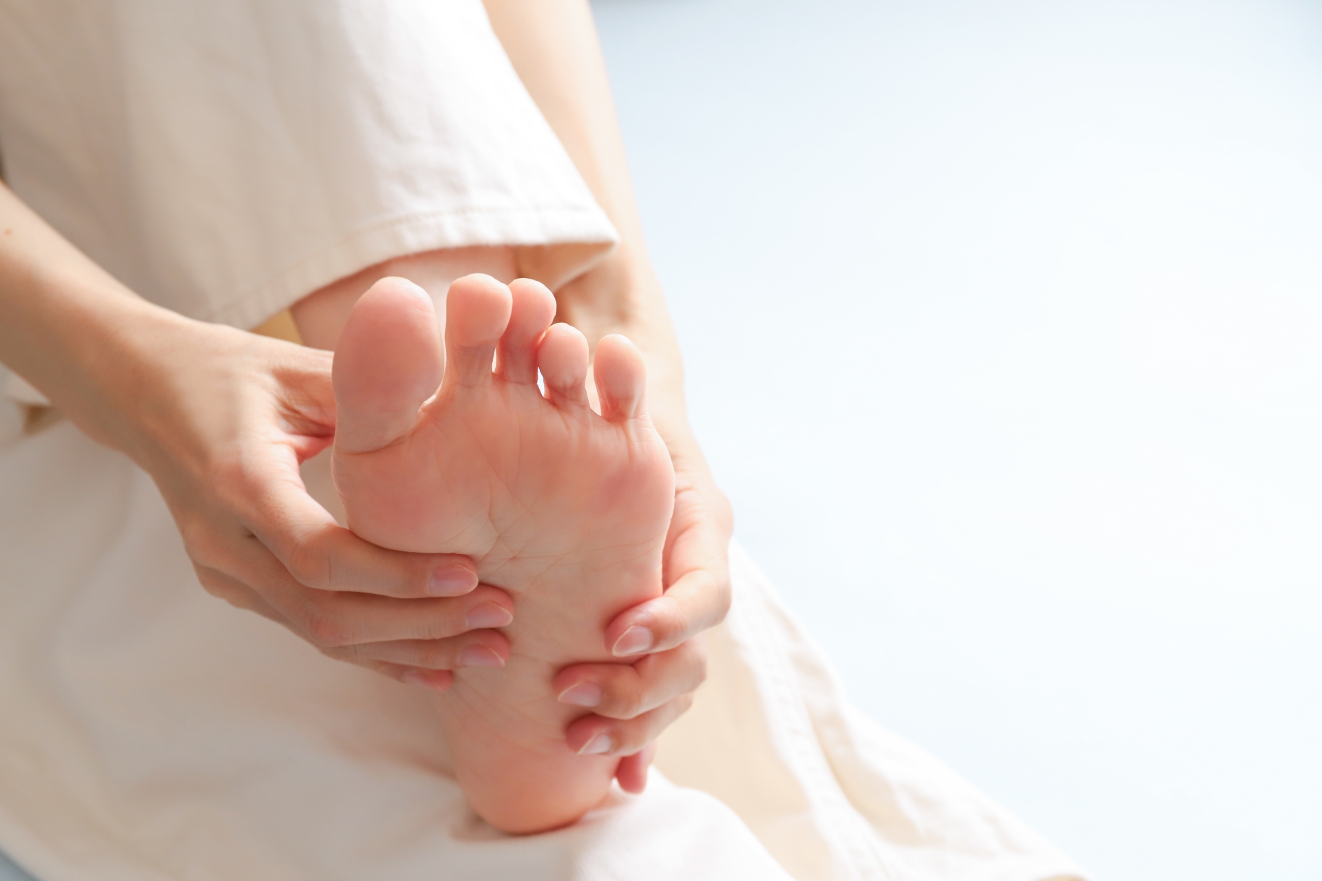 体幹と足底の安定